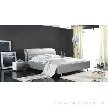 High Quality European Style Elegant Modern Soft Bed (6058)